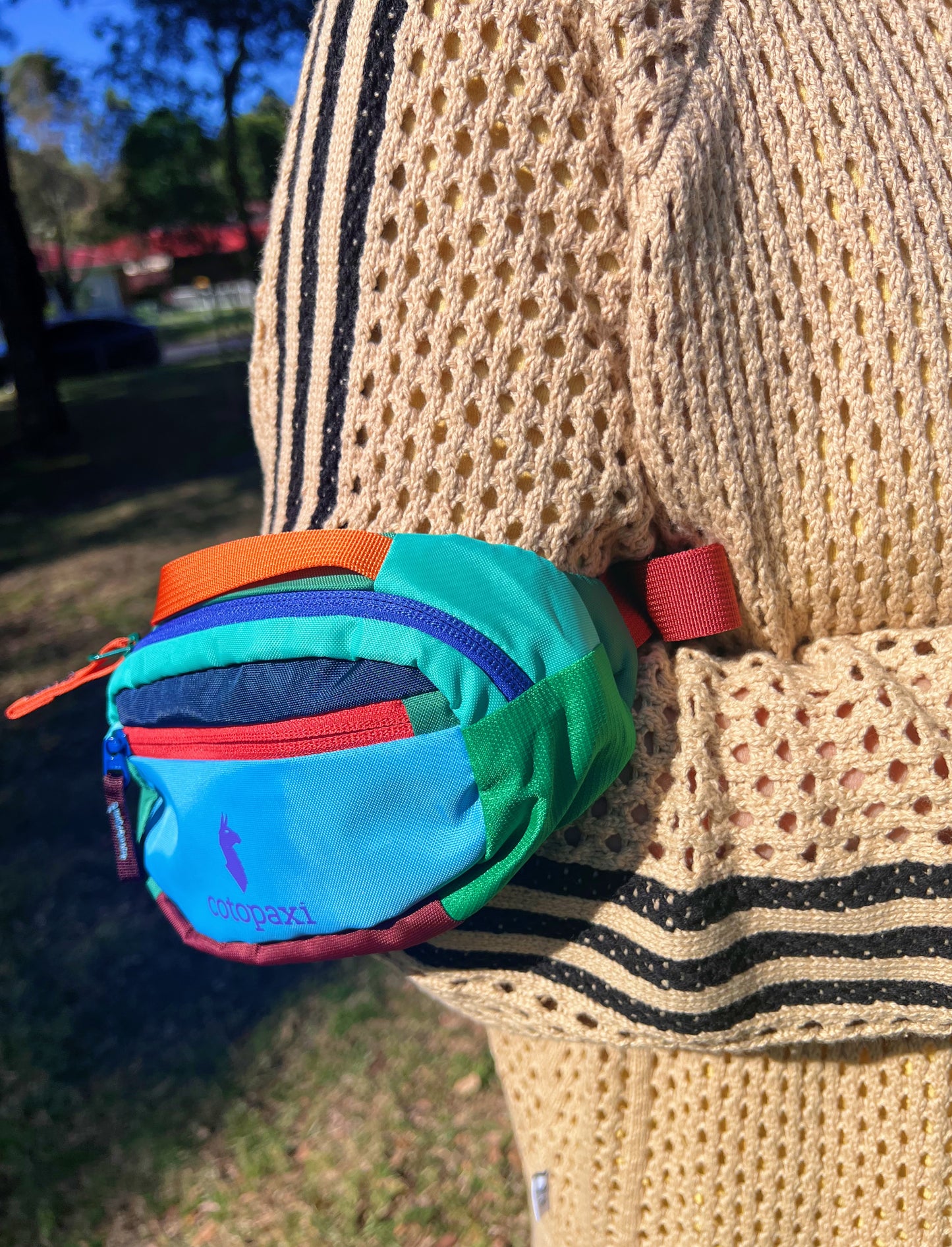 Cotopaxi 1.5L waist bag- the unique color in the world