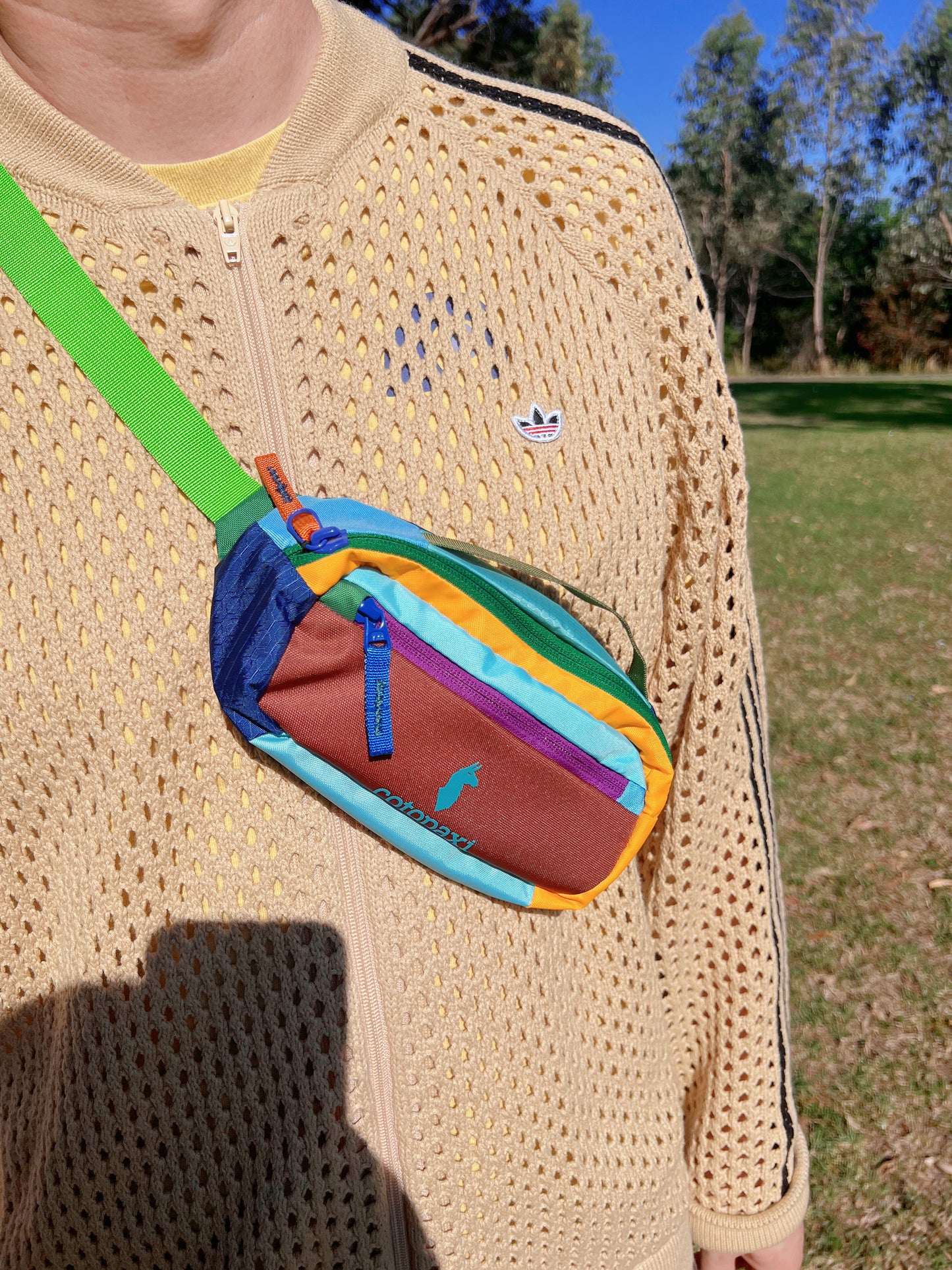 Cotopaxi 1.5L waist bag- the unique color in the world