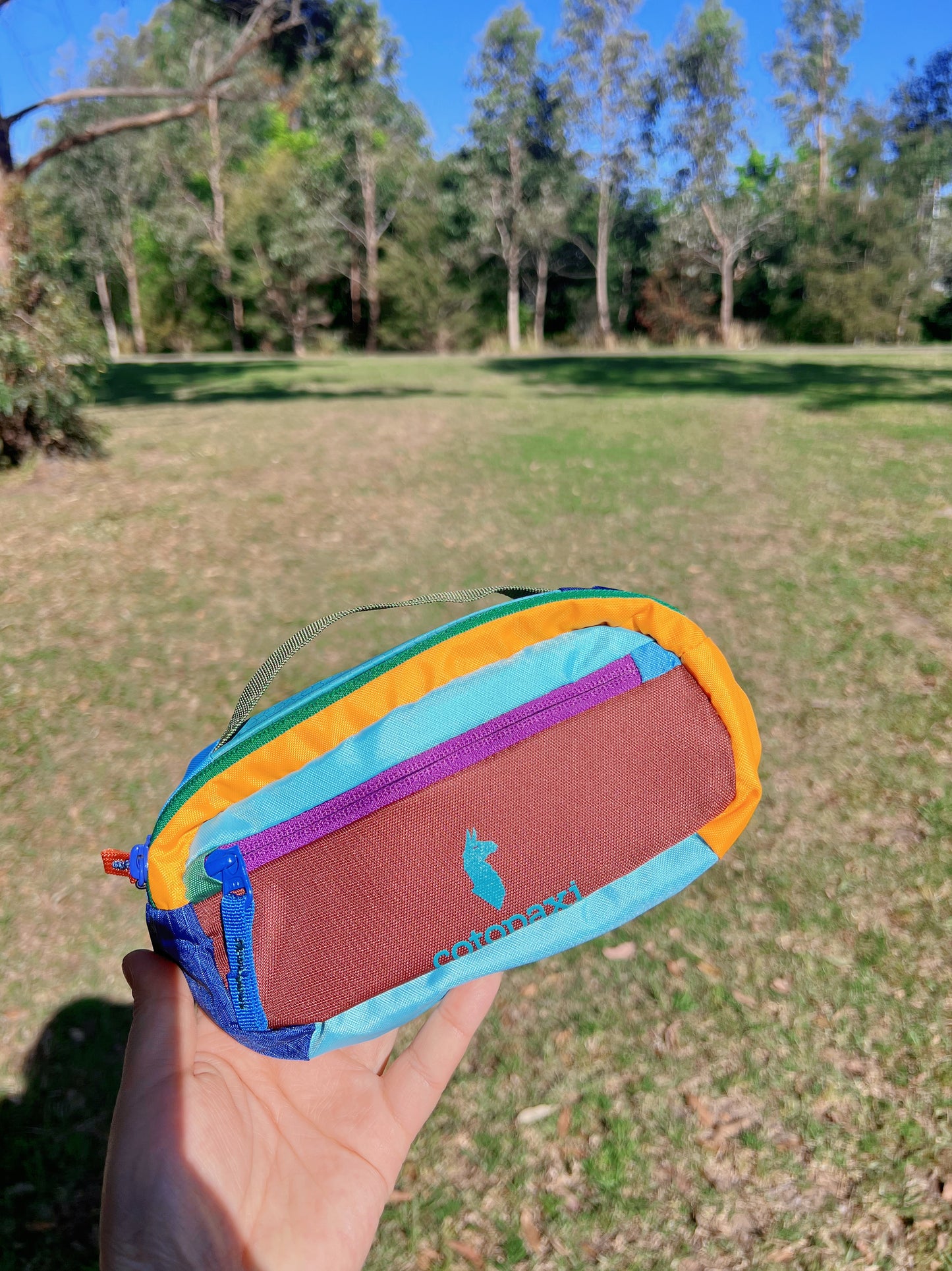 Cotopaxi 1.5L waist bag- the unique color in the world
