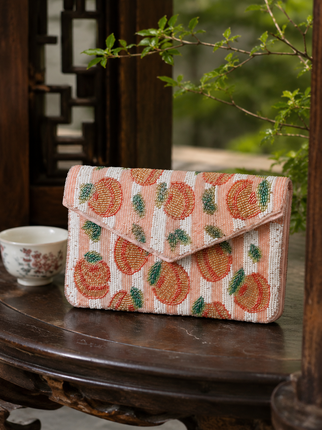 Fruits Beaded Should Bag