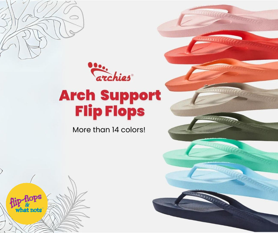 archies arch support unisex thong