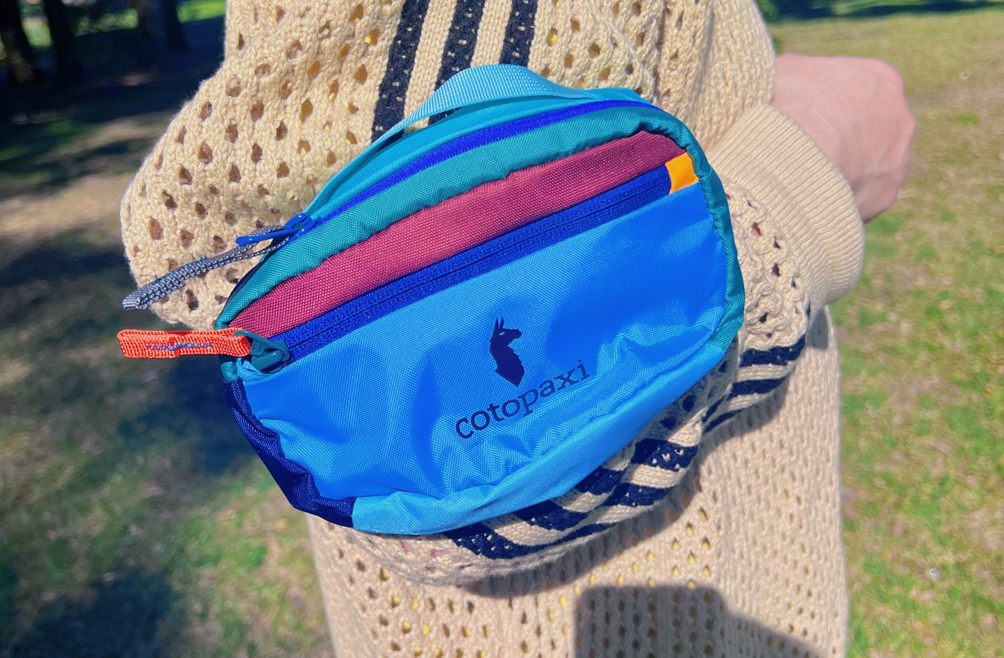 Cotopaxi 1.5L waist bag- the unique color in the world