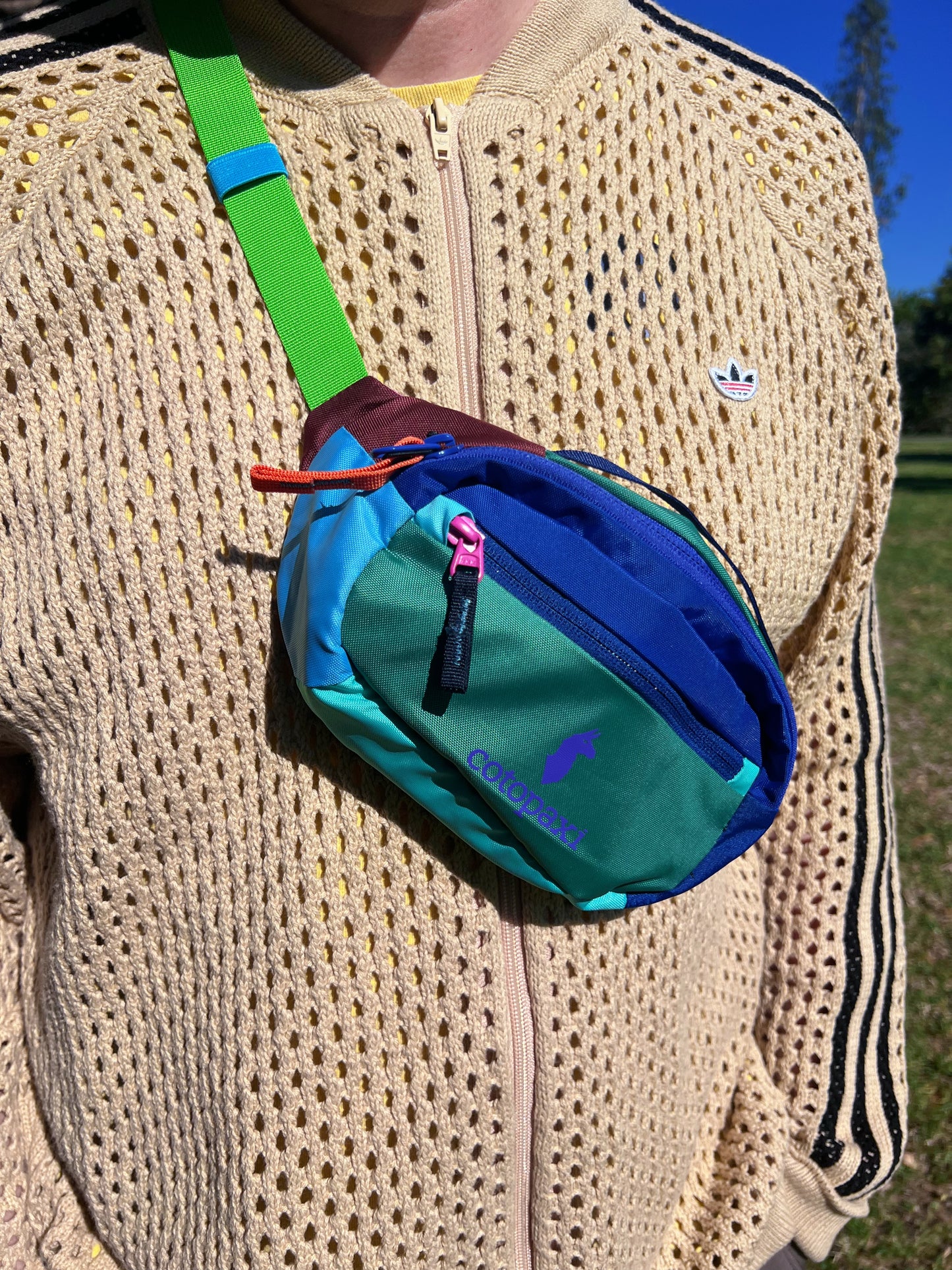 Cotopaxi 1.5L waist bag- the unique color in the world