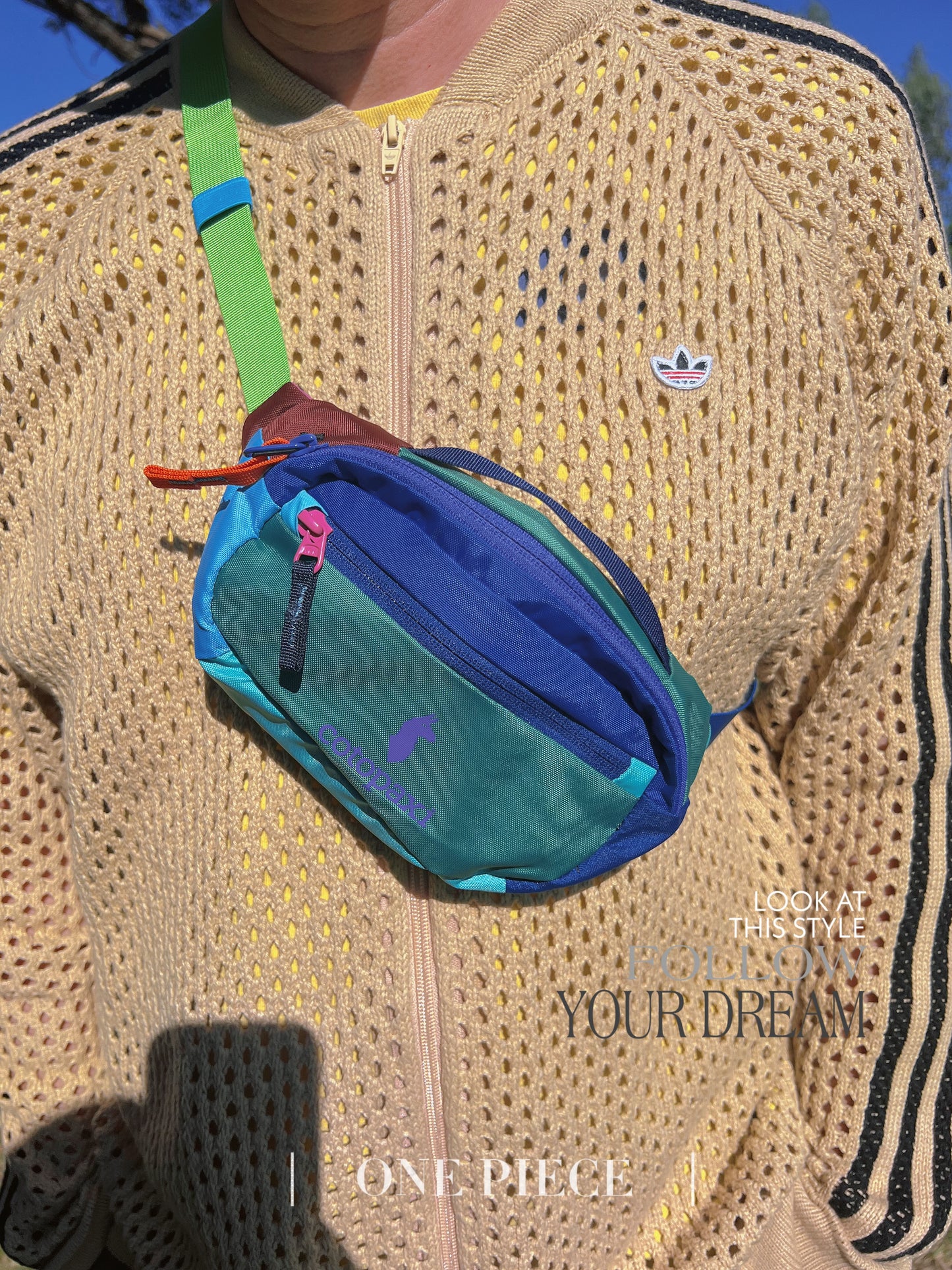 Cotopaxi 1.5L waist bag- the unique color in the world