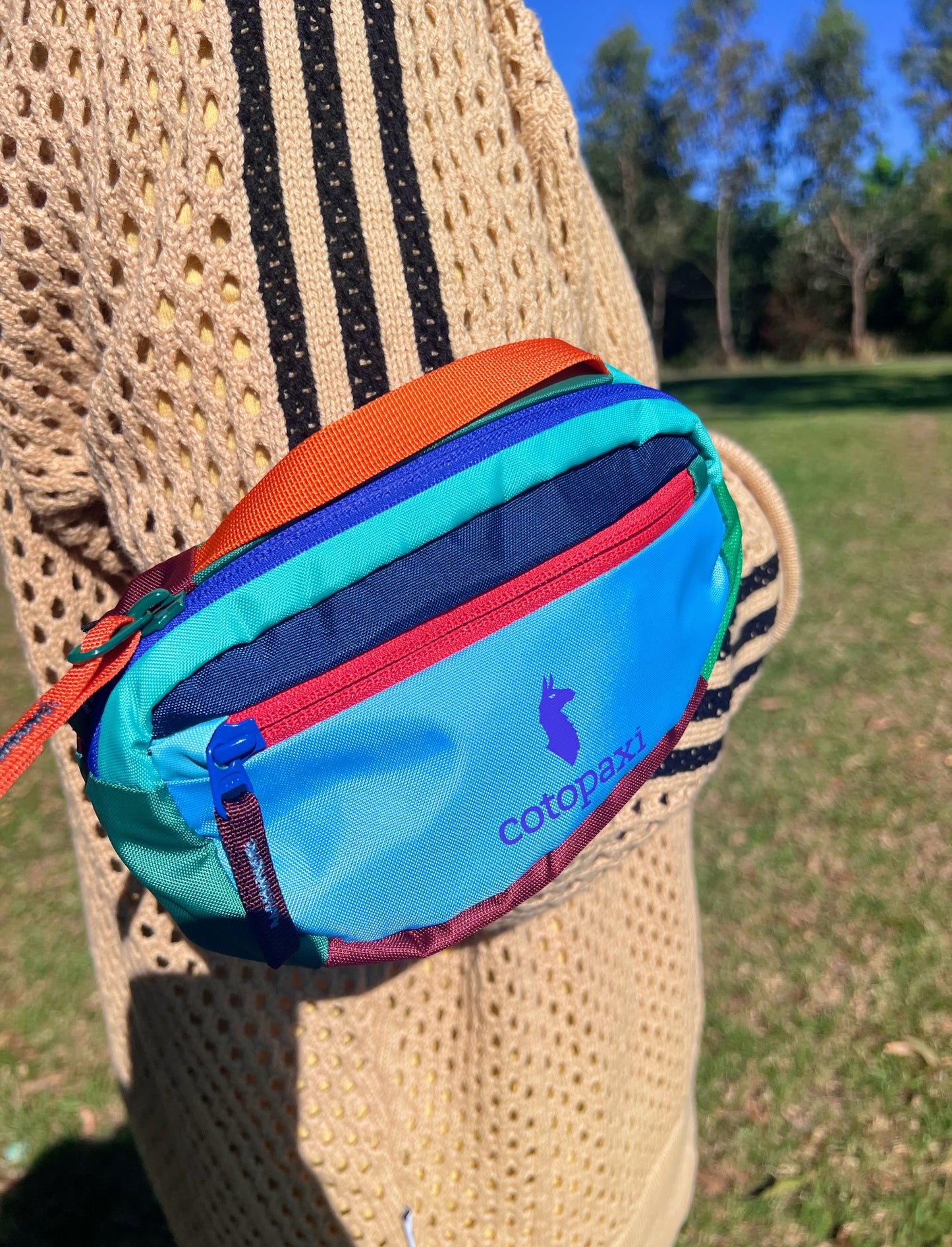 Cotopaxi 1.5L waist bag- the unique color in the world