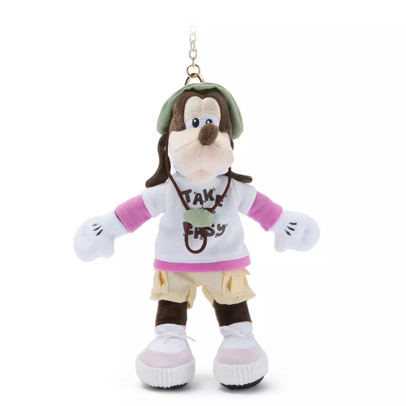 Disney Goofy Plush Keychain, Camping Collection