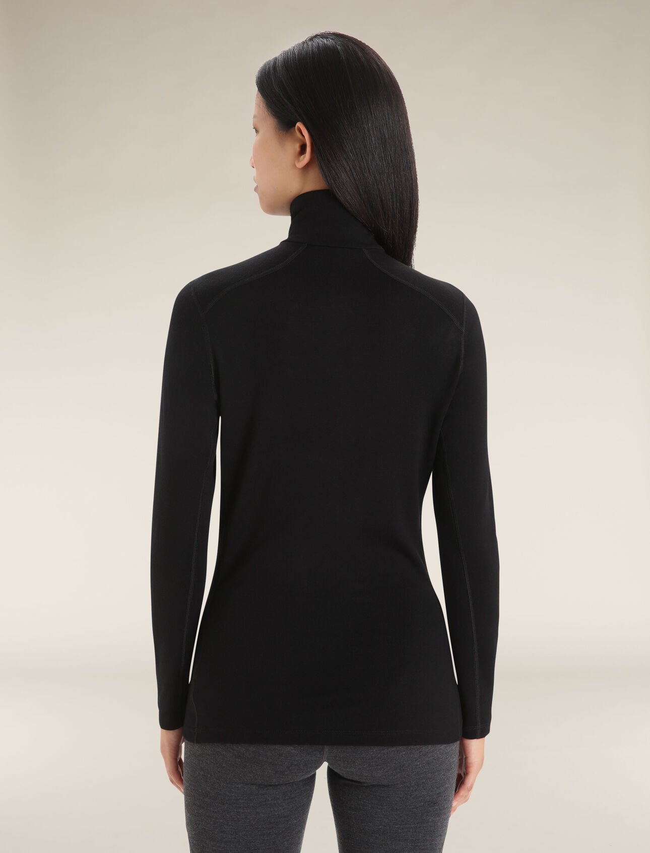 Women's Merino 260 Tech Long Sleeve Half Zip Thermal Top – High-Performance Warmth for Cold Weather