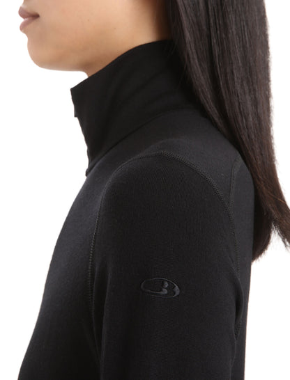 Women's Merino 260 Tech Long Sleeve Half Zip Thermal Top – High-Performance Warmth for Cold Weather