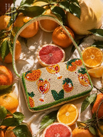 Fruits Beaded Should Bag