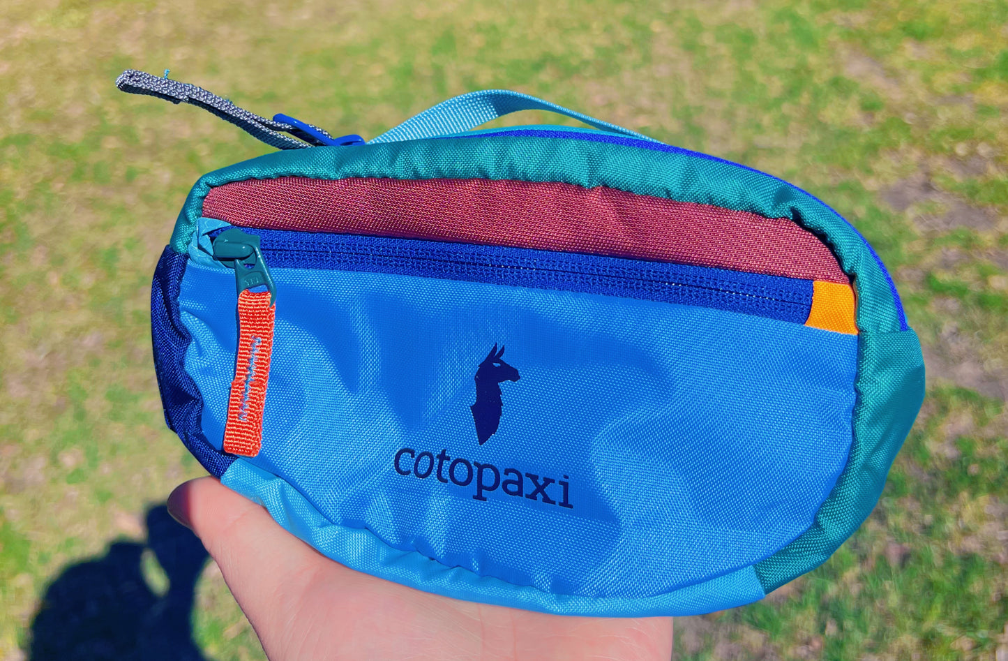 Cotopaxi 1.5L waist bag- the unique color in the world