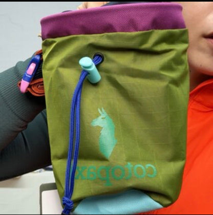 Cotopaxi Halcon Chalk Waist Bag- the unique color in the world